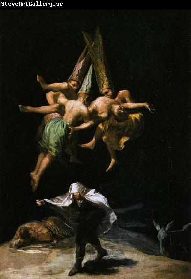 Francisco de goya y Lucientes Witches in the Air